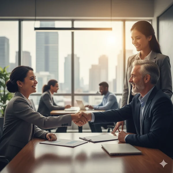 Professional business meeting - Elite Talent Partners